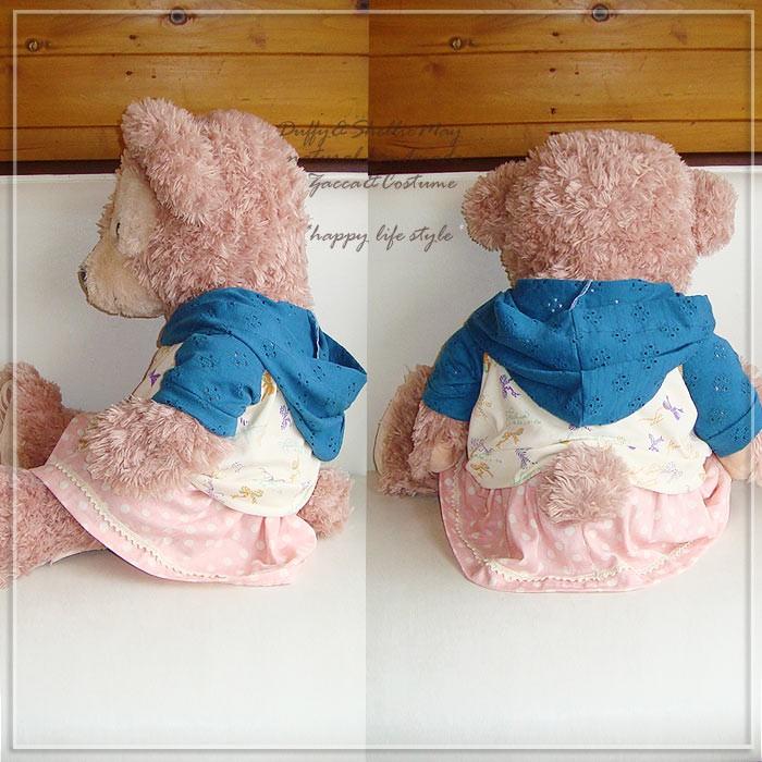 ダッフィー*シェリーメイコスチューム・Mサイズduffy☆リボン柄
