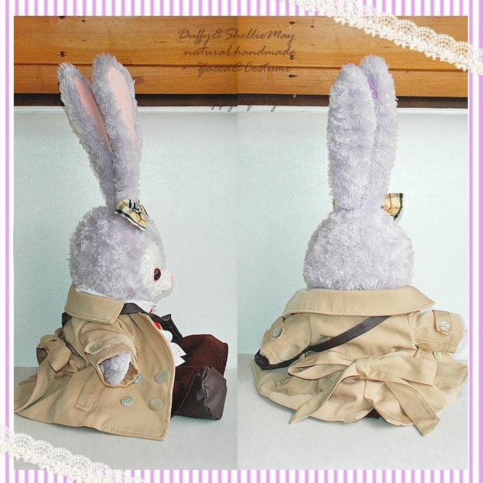 大人気ステラルー用お出掛けコスチューム*トレンチコート＆スカートセット♪・stella-od1【洋服】ハンドメイド_1