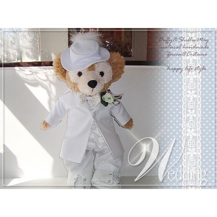 シェリーメイ　Sサイズ用★ウエディングドレス・12de Disney ダッフィー シェリーメイコスチューム☆Sサイズ43cm☆超