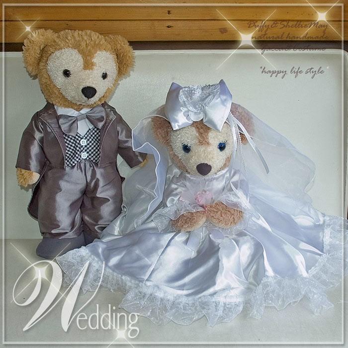 ダッフィー　シェリーメイ　ウエルカムドール　衣装 楽天市場】ダッフィー シェリーメイ ウエディング ペア Sサイズ