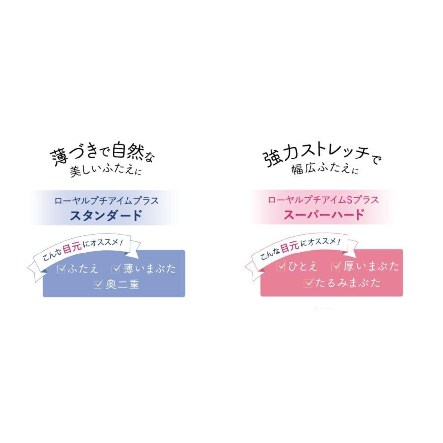 【送料無料】ローヤルプチアイムSプラス 6mL スーパーハードタイプ  二重瞼 ふたえ のり 形成器  二重形成 クセ付け まぶた 矯正 整形 二重整形｜happylife-shop2｜05