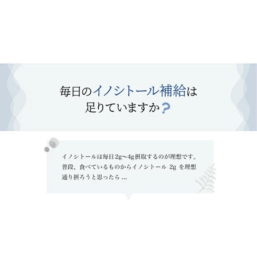 【送料無料】国産 イノシトール パウダー120g×３袋セット【正規品】イノシトール 100%国産 INOSITOL 玄米由来 サプリ 妊活 不妊 生理不順 妊娠 赤ちゃん｜happylife-shop2｜05