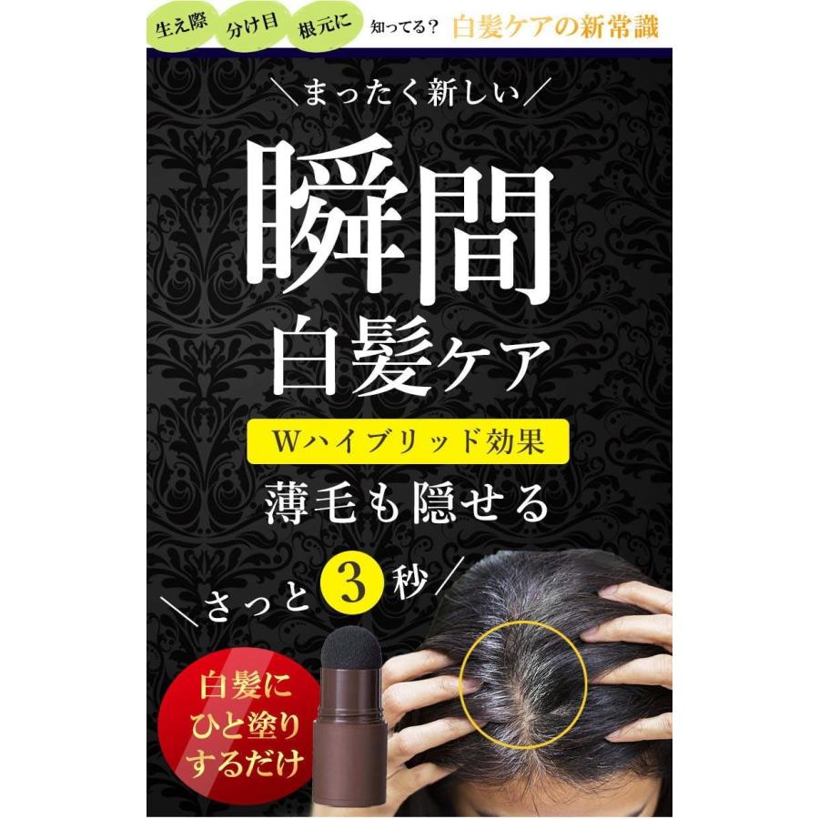 送料無料】白髪隠しスティック 4g サッとひと塗り簡単白髪ケア