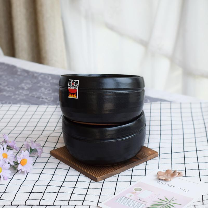 ビビンバ鍋2ヶ組 石焼鍋 セット キッチン用品 日本産 万古焼 ギフト 直