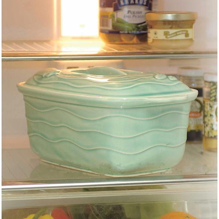 ぬか漬鉢 万古焼 日本製 青磁と ホワイト選べる2色 お家で手軽に漬け