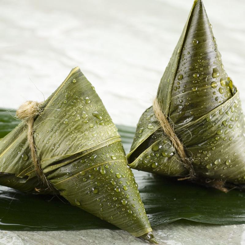 中華ちまき 3個入 紅棗粽（赤なつめ入り）と豆沙粽（小豆餡）2味あり