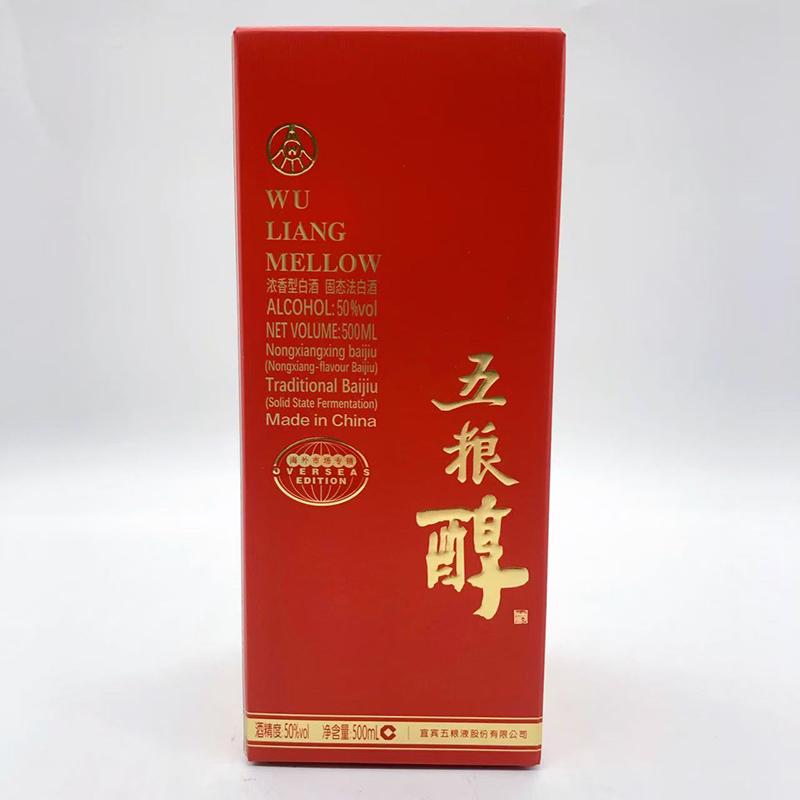 五糧醇 芳醇な味 500ml 50度 白酒 中国酒 中華名ブランド 冷凍商品と同