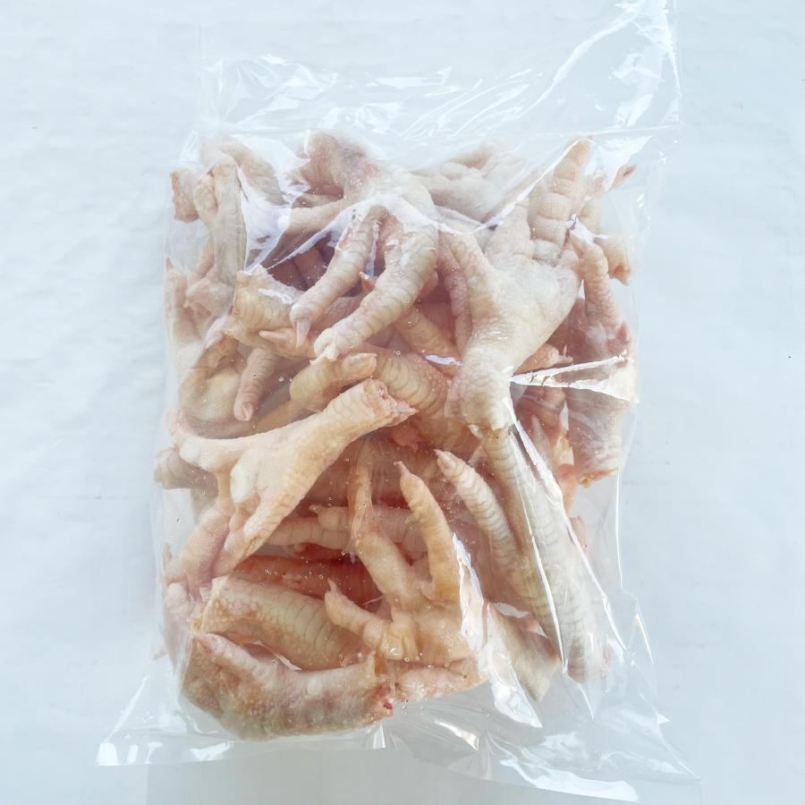 モミジ 生鶏爪 鶏の足 骨有り鳥足 国内(日本)産 冷凍食品 業務用 1kg