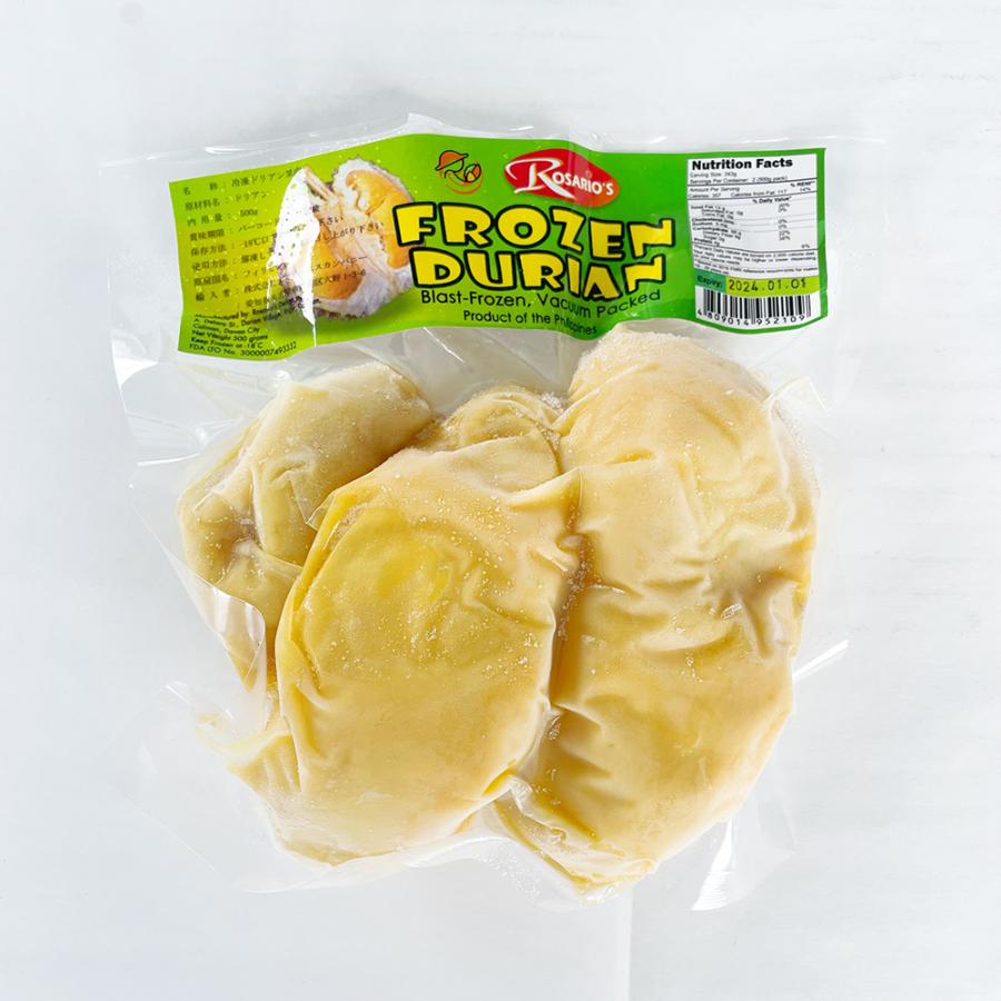 ドリアン冷凍榴蓮 500g 2点セット frozon durian meat 果物 おやつ