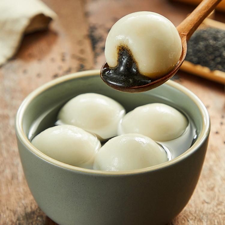 思念地道大湯圓 454g 黒ごま入りタンエン ゴマ団子 中華点心 冷凍中華