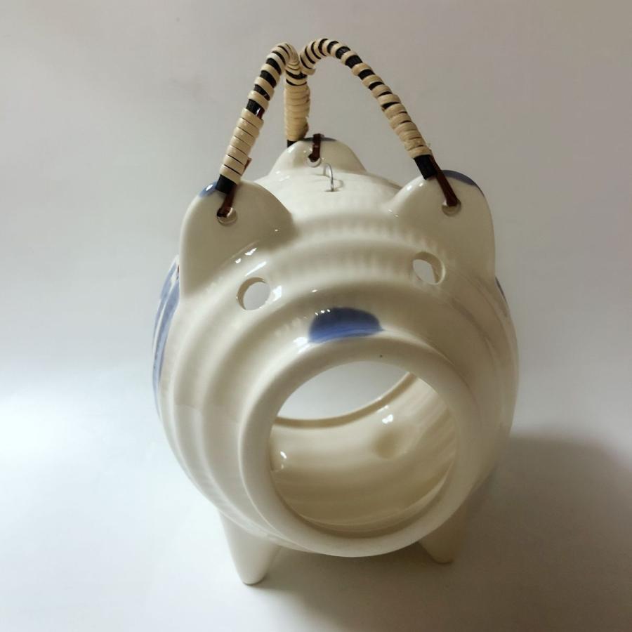 蚊取り器 白豚 蚊取り豚 線香入れ 多種類から選べる仕様 万古焼 蚊遣り