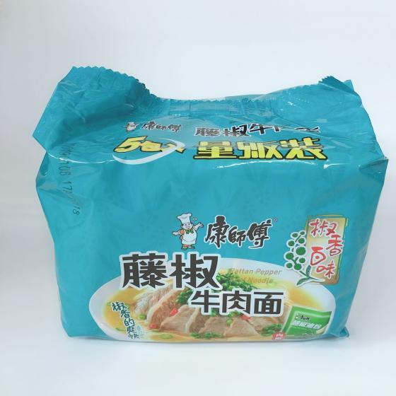 インスタントラーメン5食入 康師傅方便面 紅焼、香辣、酸菜など 選べる
