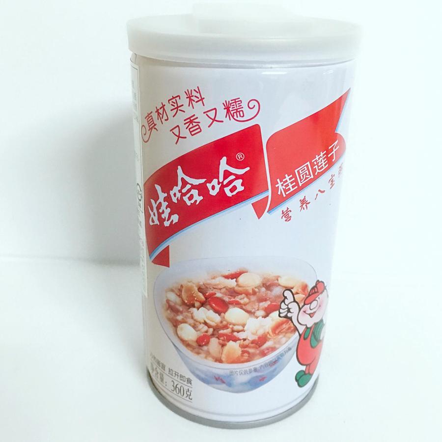 娃哈哈桂圓蓮子八宝粥 360ml ハッポウカユ ワハハ 五目あま粥 中華