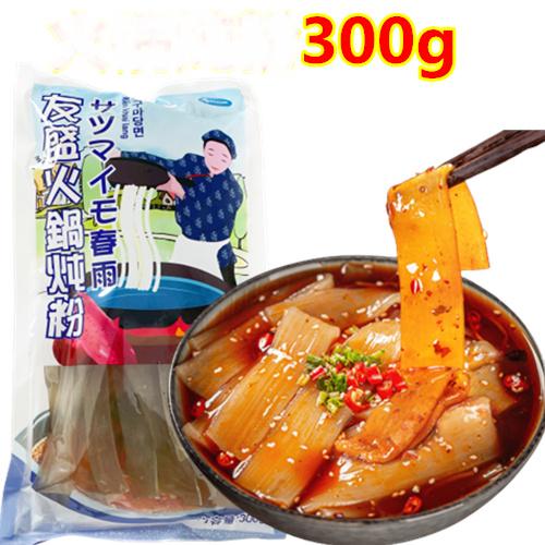 友盛火鍋寛粉 サツマイモ春雨20mm   300g  板状粉皮 火鍋料理におすすめ　中華食材 | 