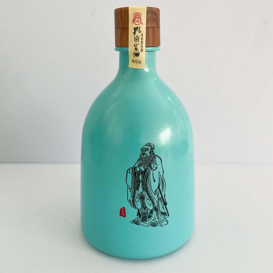 孔府家酒 約40.8° 藍瓶子 500ml 中国産 中国酒 中華名ブランド 冷凍