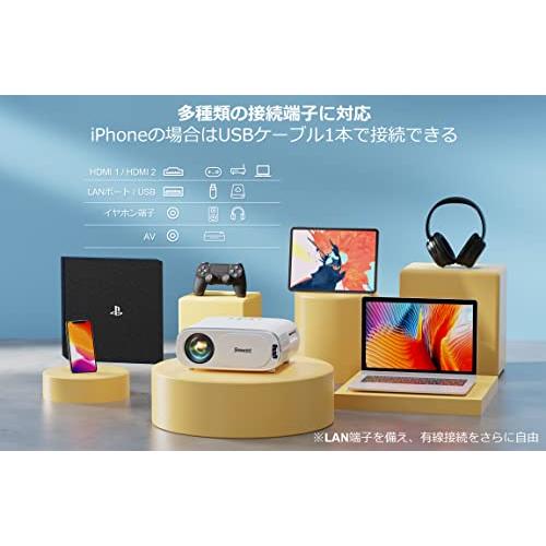 Jimveo 家庭用 プロジェクター 25,000lm WIFI6 4K対応 Amazon.co.jp: 【360°回転可能】Jimveo プロジェクター 天井投影