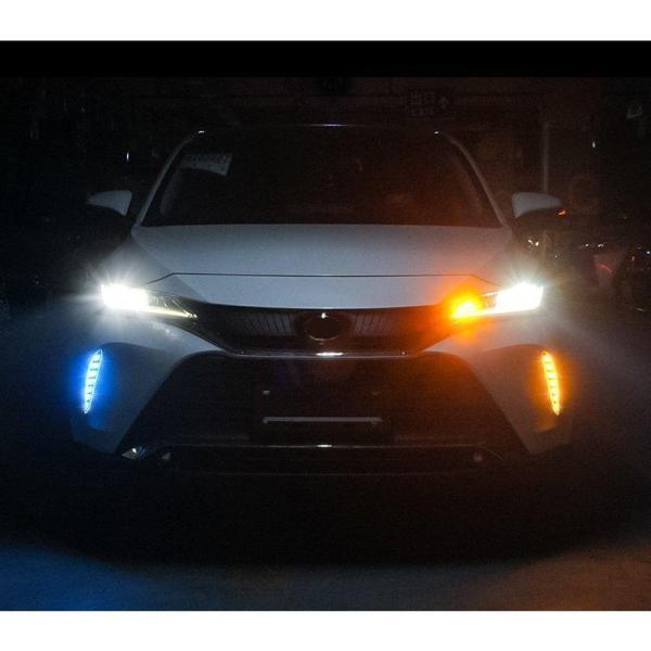 j*k様 【大特価】TOYOTA ハリアー 80系 流れるウィンカー LED デ ハリアー80系 流れるウィンカー TLF013 LEDデイライト パーツ 新型