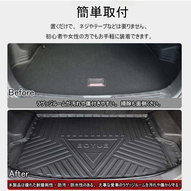 ラゲッジマット 対応設計 アウディ A3/A4L/A5/Q5/Q5L/A4L/A6L/Q3/Q2L/A5/A3L/A7L 防水マット 3D立体マット トランクマット ラゲッジトレイ トランクトレイの画像