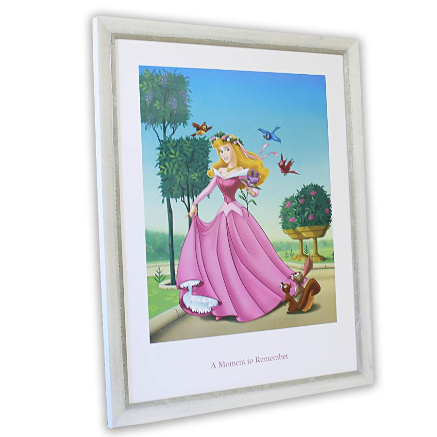 額入りポスター ディズニー 眠れる森の美女 オーロラ姫 ＜CP DS15 ディズニー A Moment to Remember ＞ 幅570mm×高さ720mm インテリア 額入り おしゃれ