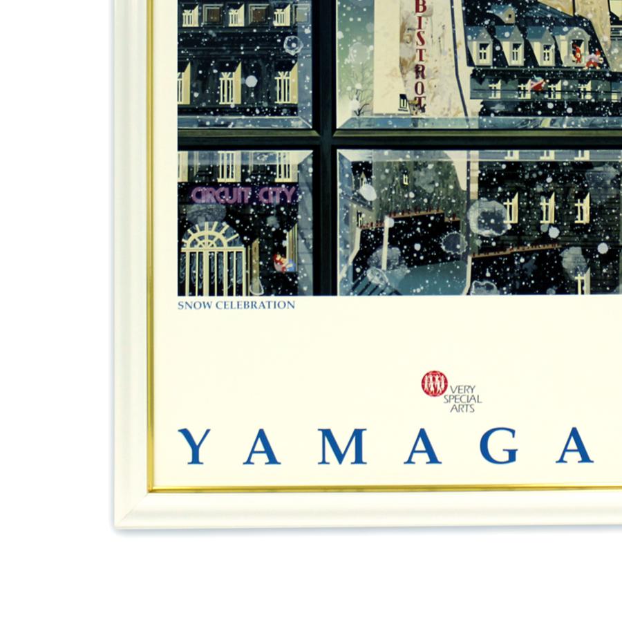 額入りポスター ヒロヤマガタ <CP HY4 スノーセレブレーション 額入りポスター ヒロヤマガタ <CP HY4 スノーセレブレーション