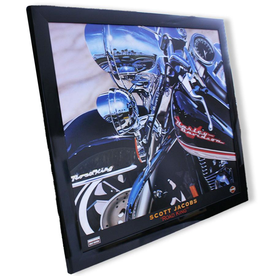 額入りアートポスター ハーレー おしゃれ スコットジェイコブズ CP SJ2 ROAD KINGの画像