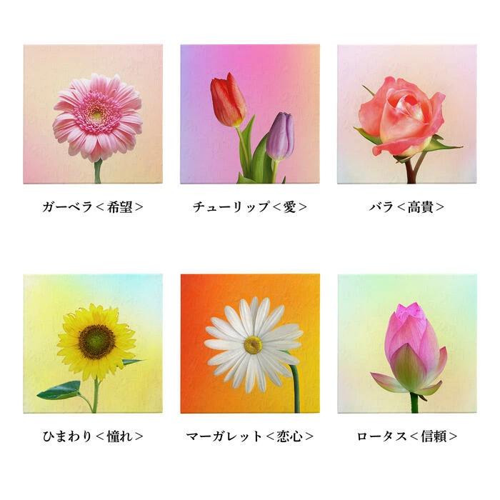 絵画 花 キャンバスアート 20cm×20cm ミニサイズ バラ 花の絵 高貴