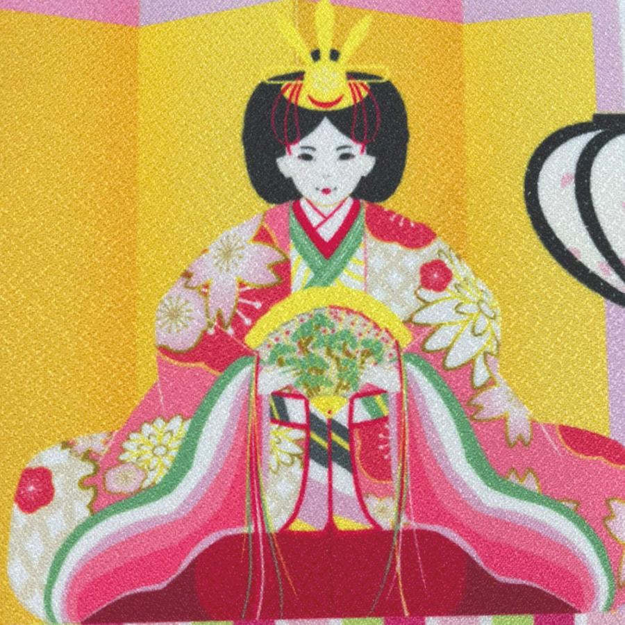ひな祭り ひなまつり 小風呂敷 ひな飾り 壁掛け タペストリー 桃の節句