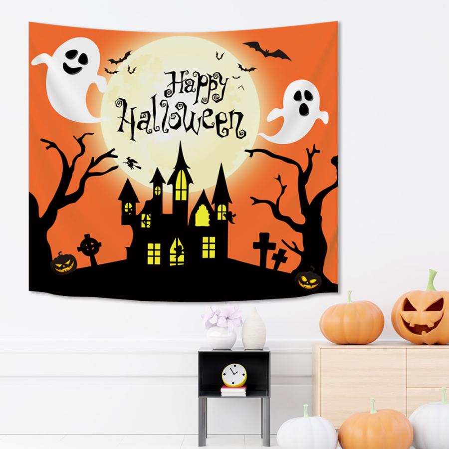 ハロウィン ハロウィーン タペストリー 幕 飾り パーティー