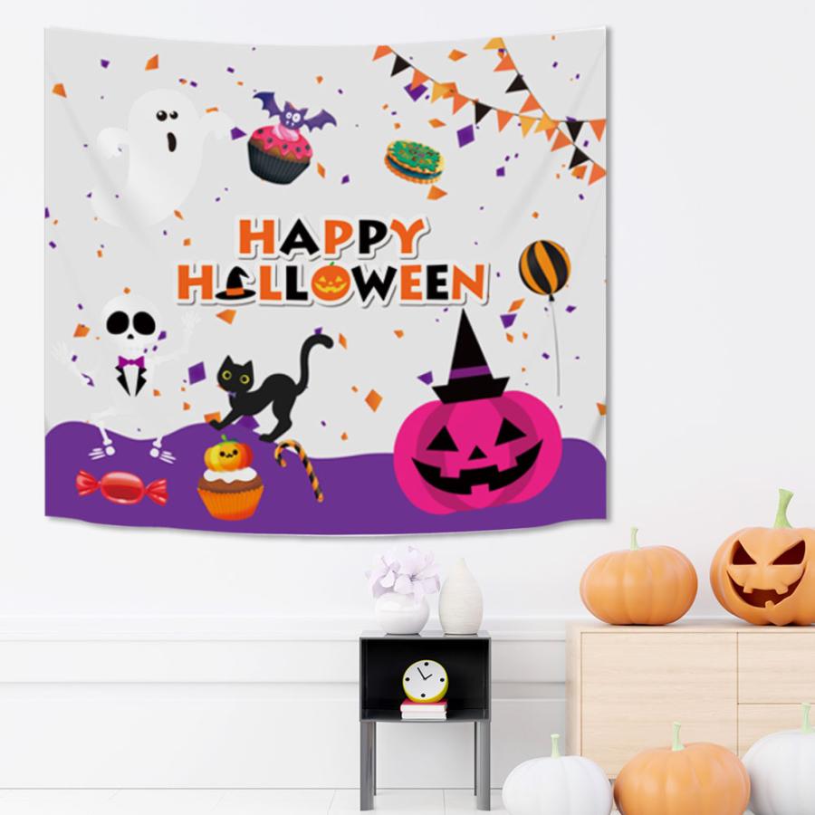ハロウィン ハロウィーン タペストリー 幕 飾り パーティー