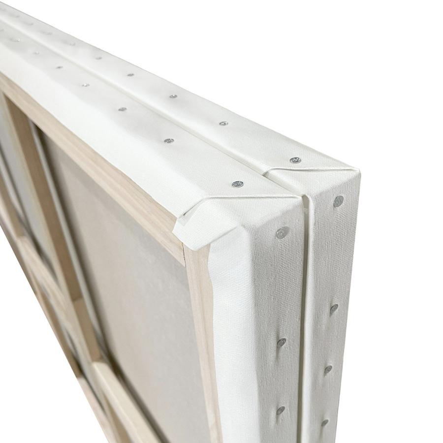 Vic art ヴィックアート張りキャンバス AD 麻100％ F40号×2枚組 (油彩・アクリル兼用、中目厚口) 国内加工品