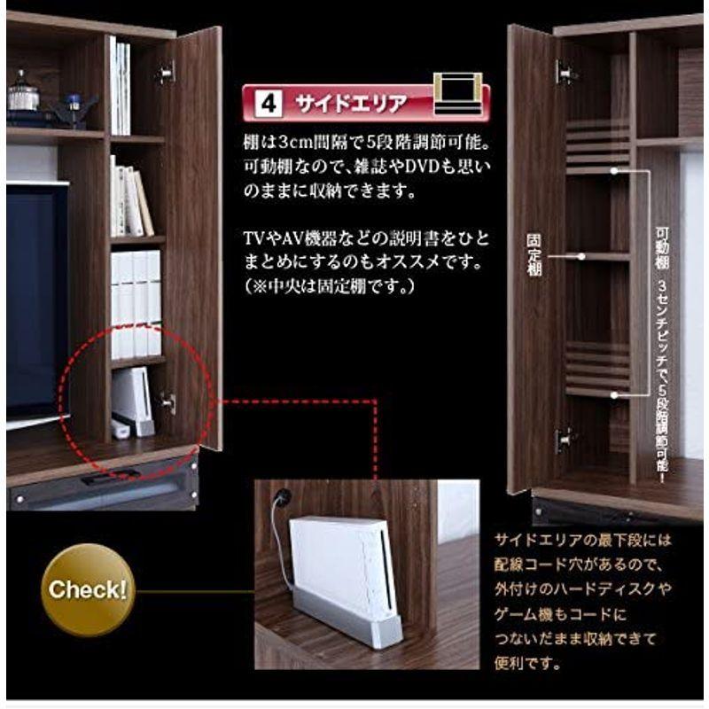 高評価続出！ SEMI-TU 壁面収納 テレビボード 170cm ハイタイプテレビ台 TU-040500020 【PET9929756665】(35077円)