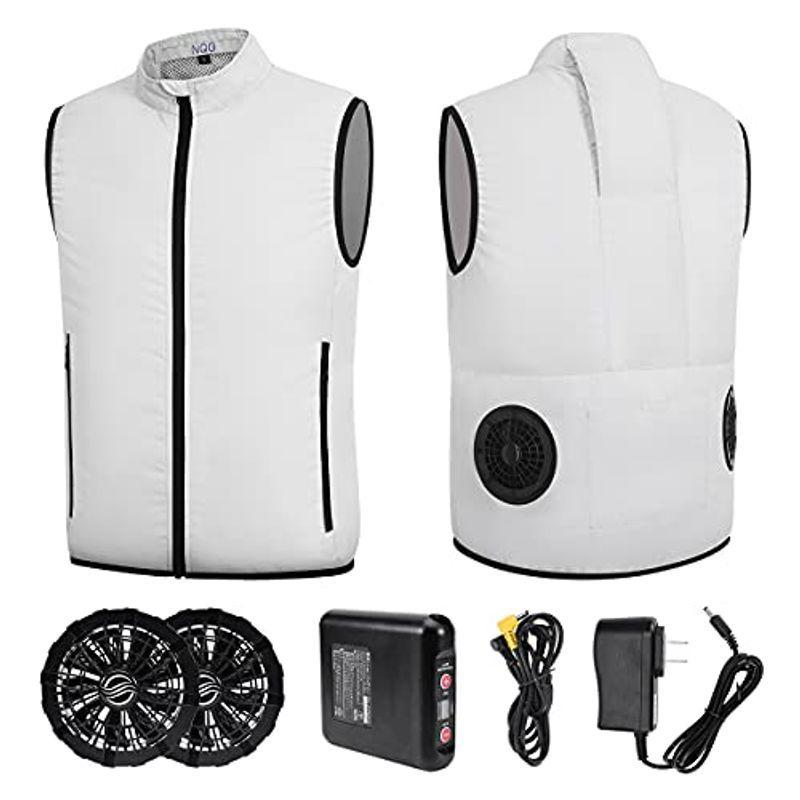 限定販売】 ファン付きベスト 空調作業服 作業ベスト 扇風ベスト