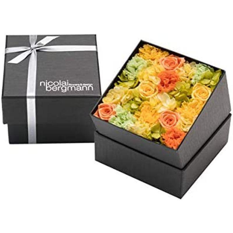 ニコライバーグマン Nicolai Bergmann サニー デイ プリザーブドフラワー 小サイズ プリザーブドフラワーボックス 枯れない花 Nicolai Bergmann サニー デイ プリザーブドフラワー 小サイズ プリザーブドフラワーボックス 枯れない花