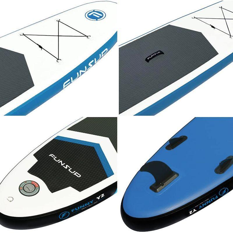 【限定品】 Funny Y2 インフレータブルサーフボード SUPボード パドルボード | レーシング & 旅行iSUP | レッド 【P2756185689】(13957円)