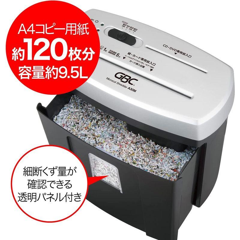 驚きの価格が実現GBC シュレッダー 静音 CD 最大細断枚数A4コピー用紙5枚 ホーム用 プラスチックカードも細断可能 家庭用 連続使用約5分 DVD ダ はさみ、カッター、裁断機 アコ・ブランズ・ジャパン GSHA21X クロスカットシュレッダー (A4サイズ CD・DVD・カードカット対応)家電:生活家電:シュレッダー