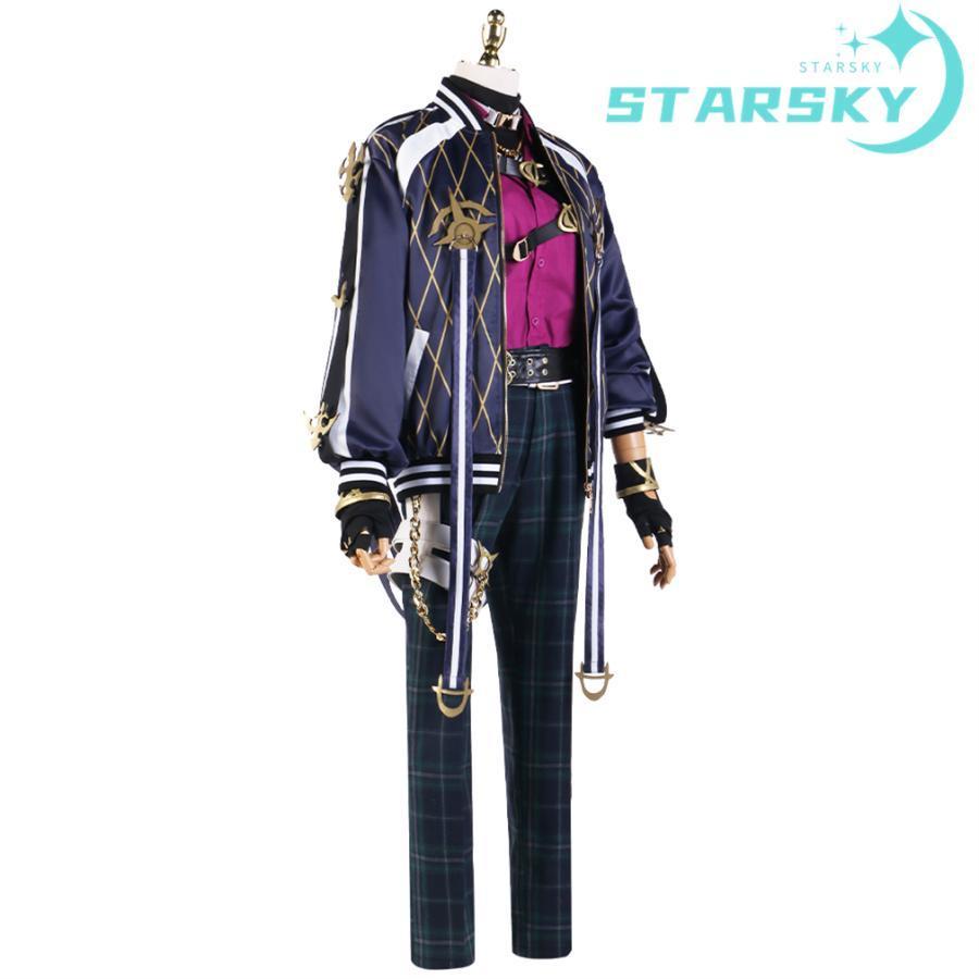 バーチャルYouTuber Vtuber 第七期 XSOLEIL Doppio Dropscythe 風　コスプレ衣装　コスチューム　服 ハロウィン 