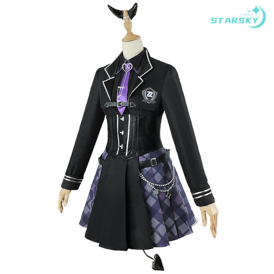 【アウトレット品】 バーチャルYouTuber Towa Ch. 常闇トワ　とこやみとわ 風　コスプレ衣装　コスチューム　服 ハロウィン 【1966029502】(9958円)