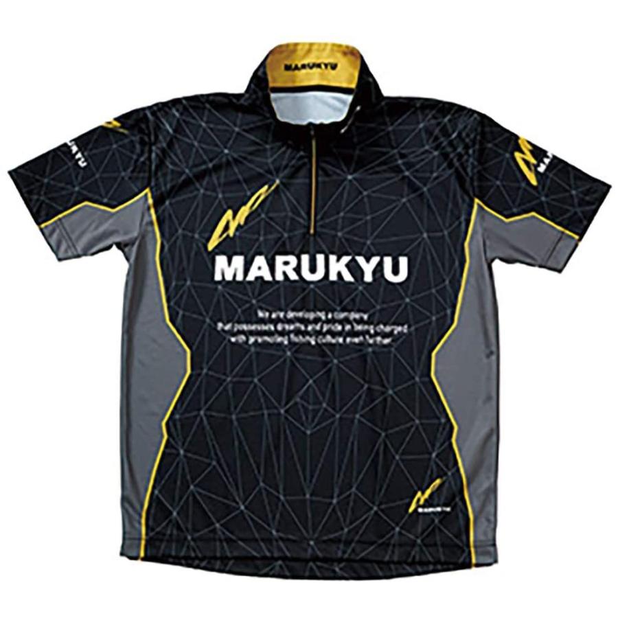 2021年秋冬新作 マルキュー(MARUKYU) ジップアップシャツ02(半袖) XS その他財布、帽子、ファッション小物