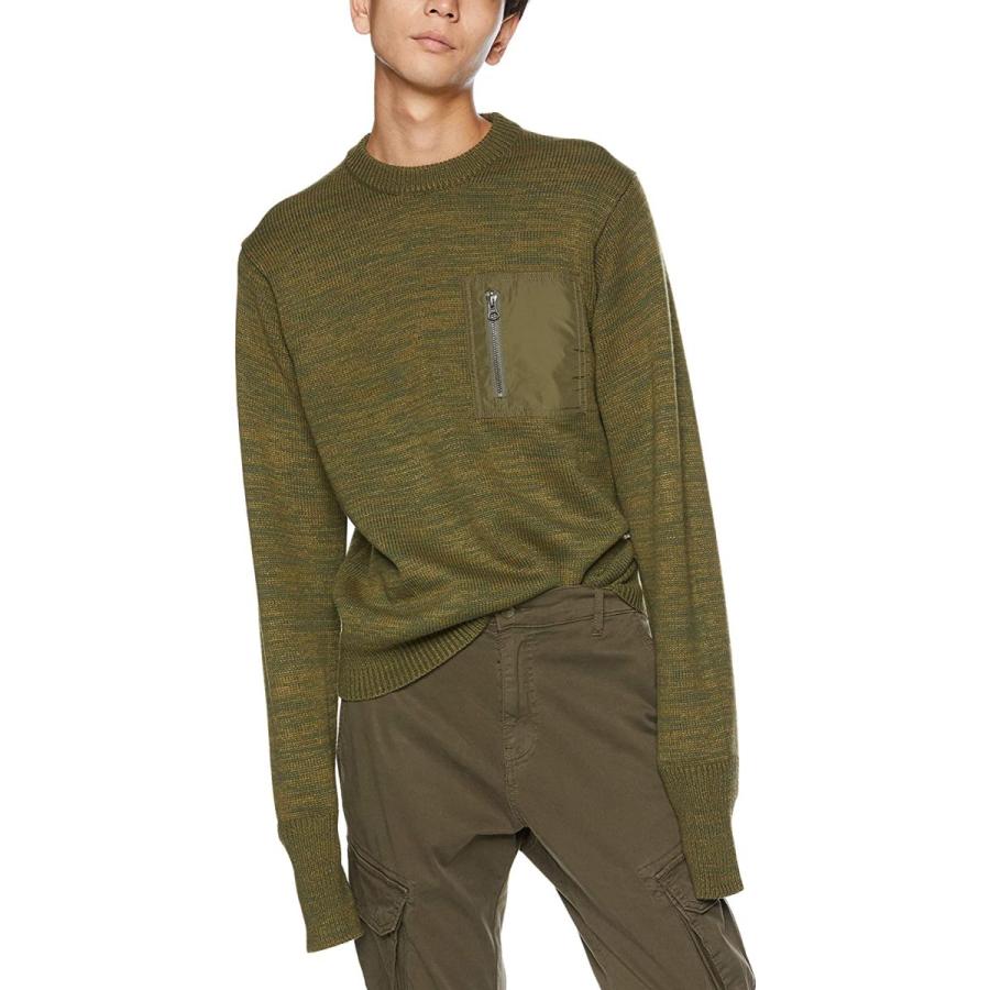 完売 エーグル ミリタリーポケット付きメランジュクルーニット Zah007j メンズ カーキ 日本 00m 日本サイズm相当 ハッピーミディアム 通販 Yahoo ショッピング 新規購入 Cantinhoalgarvio Com