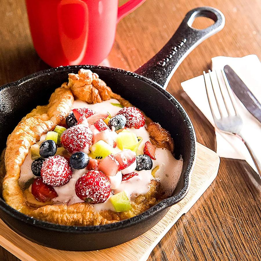 安価 キッチン家電 グッドプラス Goodplus スキレット18 木製台付 18 化粧箱入 熱々を食卓へ アウトドア 丈夫 鉄鋳物フライパン Ihオ Www Threeriversofs Com