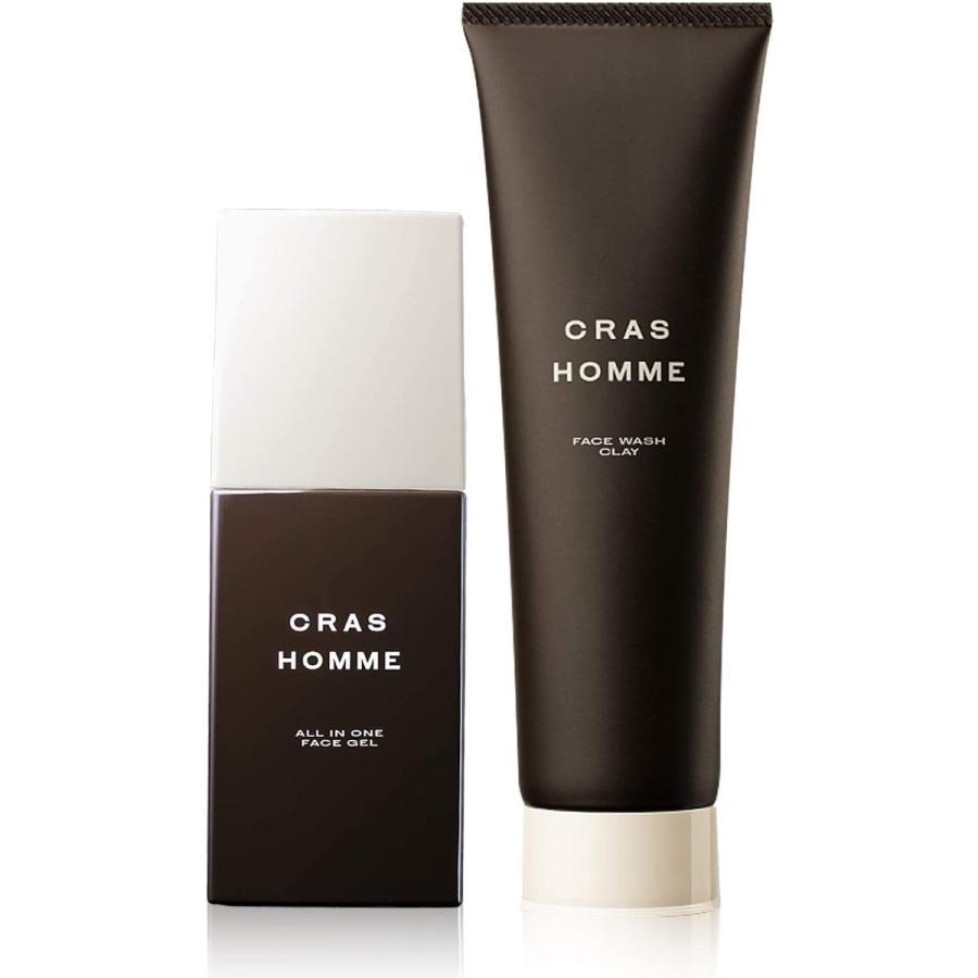 Cras Homme クラースオム ハッピーミディアムのcras メンズ スキンケアセット 洗顔 オールインワンジェル ならショッピング ランキングや口コミも豊富なネット通販 更にお得なpaypay残高も スマホアプリも充実で毎日どこからでも気になる商品