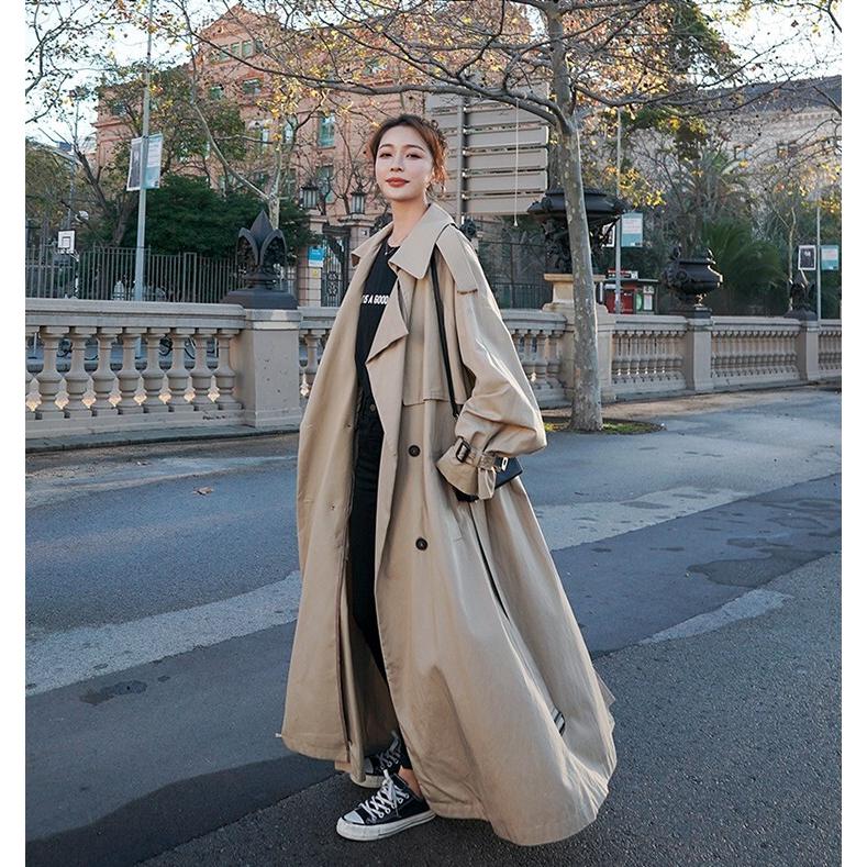 大人気 ロング ロング丈 コート アウター レディース トレンチコート 膝下 襟付き 2way ベルト付き 灰色 グレー ベージュ Xl L M S マキシ マキシ丈 ロングコート トレンチコート サイズ L Www Gatorheatandair Com