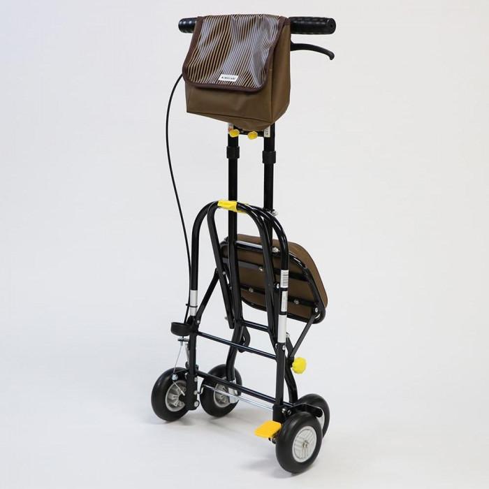 シルバーカー　軽快ウォーカーIIW 軽量・座れる・折りたたみ・コンパクトなシルバーカー】軽快K