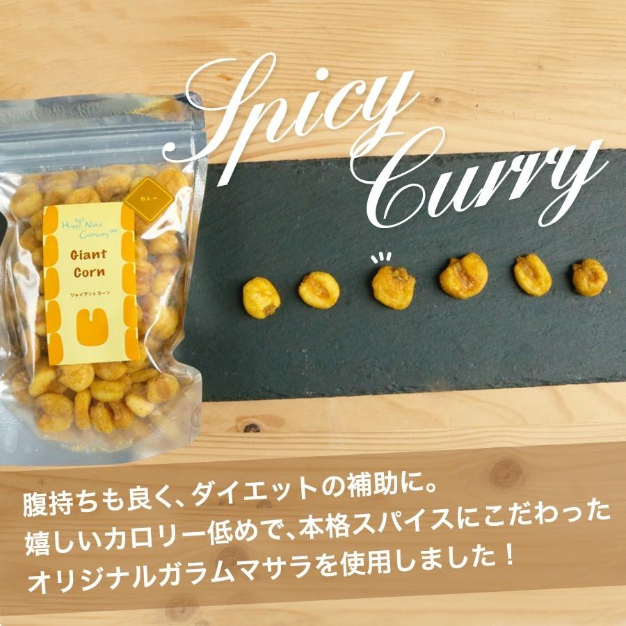 スパイシーカレー ジャイアントコーン 90g 本格カレー 家飲みビールおつまみ　おやつ  HappyNutsCompany ナッツ専門店｜happynutscompany｜06