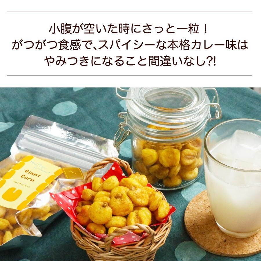 スパイシーカレー ジャイアントコーン 90g 本格カレー 家飲みビールおつまみ　おやつ  HappyNutsCompany ナッツ専門店｜happynutscompany｜10