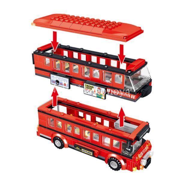 ブロック LEGO 互換 ロンドンバス クリエーター シティ ストリート 子供 玩具 プレゼント｜happyoutlet8｜08