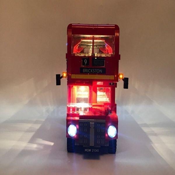 ブロック レゴ 互換 LEDライトキット バッテリーボックス ロンドンバス London Bus｜happyoutlet8｜04