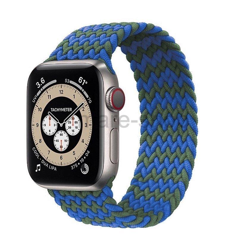 Apple Watch アップルウォッチ バンド ソロループ 編物 ナイロン ゴム 伸びる 多色 38 40 42 44mm SE｜happyoutlet8｜10