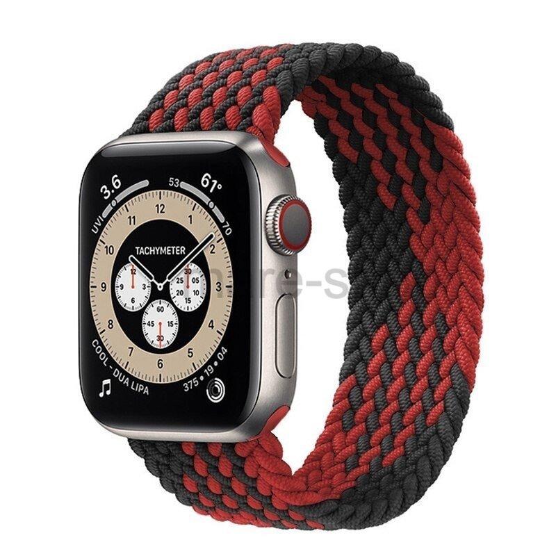 Apple Watch アップルウォッチ バンド ソロループ 編物 ナイロン ゴム 伸びる 多色 38 40 42 44mm SE｜happyoutlet8｜11