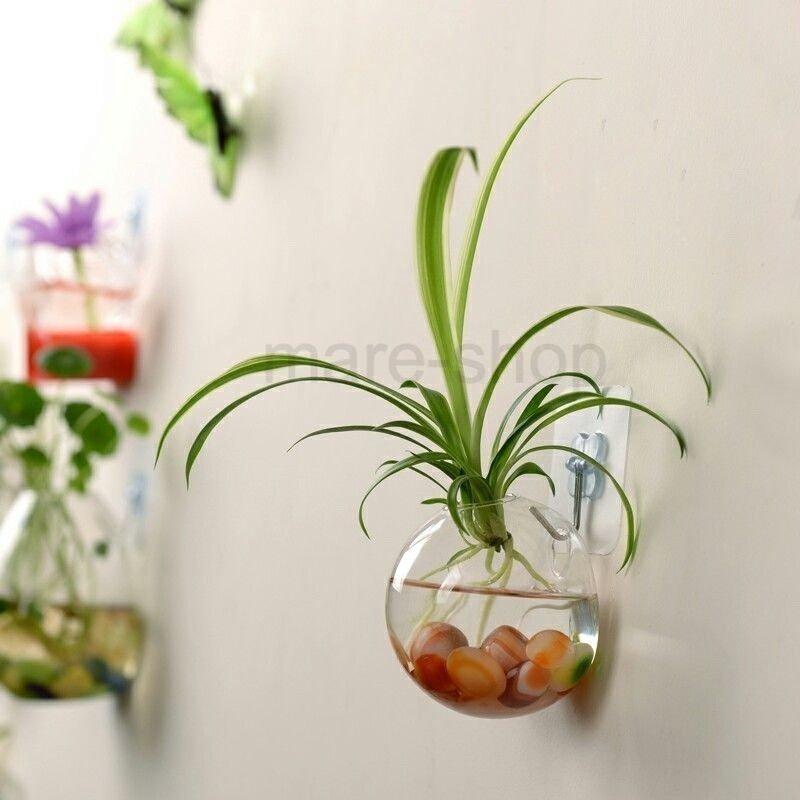 花瓶 花器 花 ガーデニング インテリア 観葉植物 ガラスボール ぶら下げ おしゃれインテリア テラリウム 壁 水槽 mzn04 Happy Outlet 通販 Yahoo ショッピング